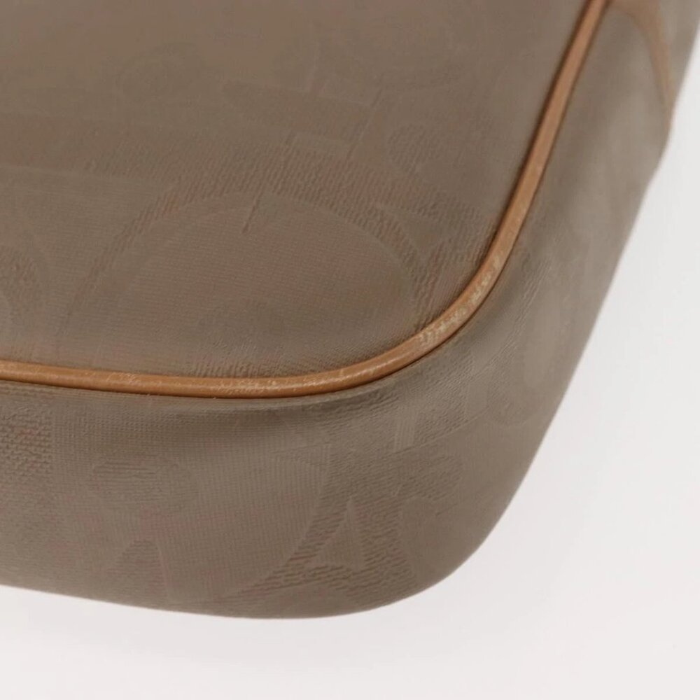 Christian Dior Trotter Canvas Shoulder Bag Beige Gold Auth ep11416 - Picture 5 of 16